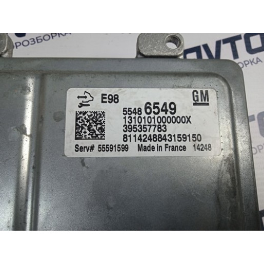 Комплект електроніки Opel Astra J 1.6 CDTI Euro 6 2009-2015 55486549
